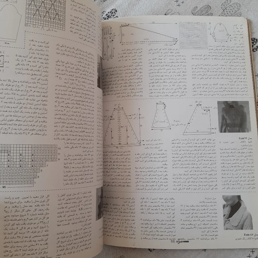 کتاب خیاطی وبافت
