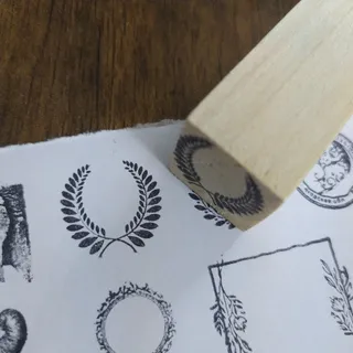 مهر چوبی بابا ژلاتین