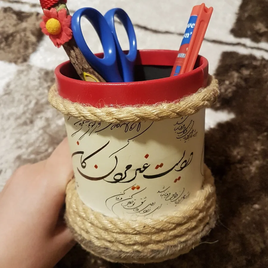 جای خودکار مداد رومیزی