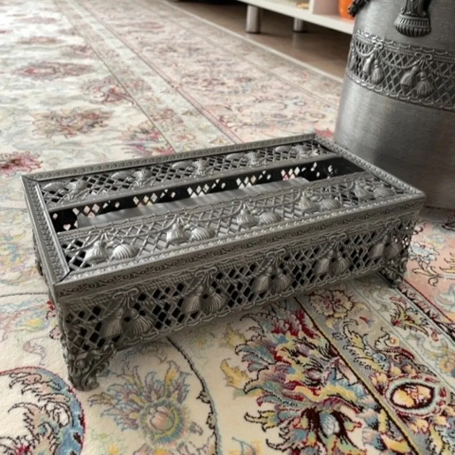 ست سطل زباله و جا دستمالی