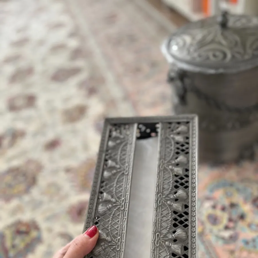 ست سطل زباله و جا دستمالی