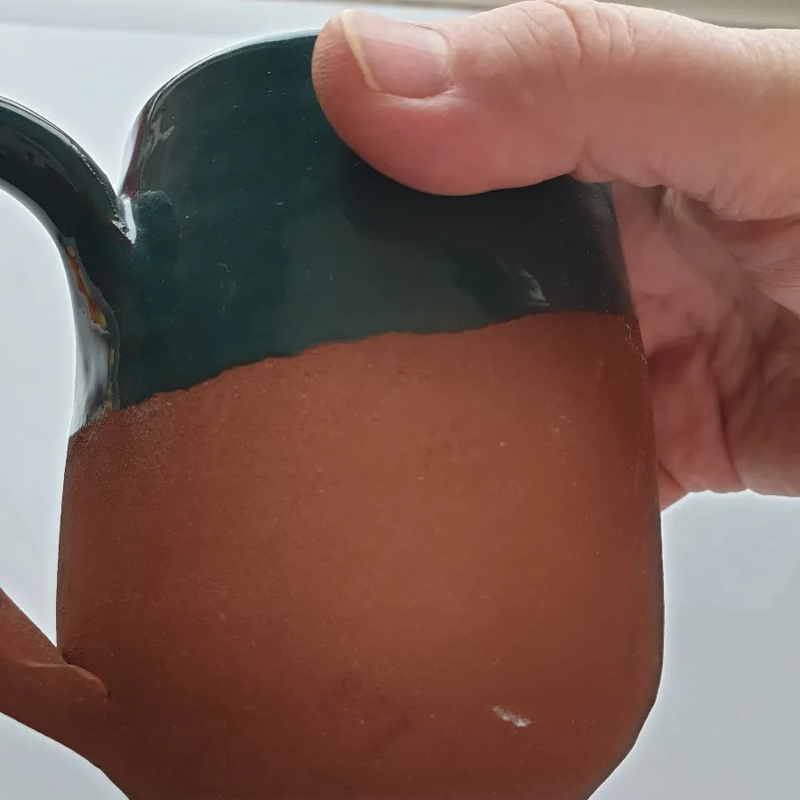 لیوان سفالی خوشگل