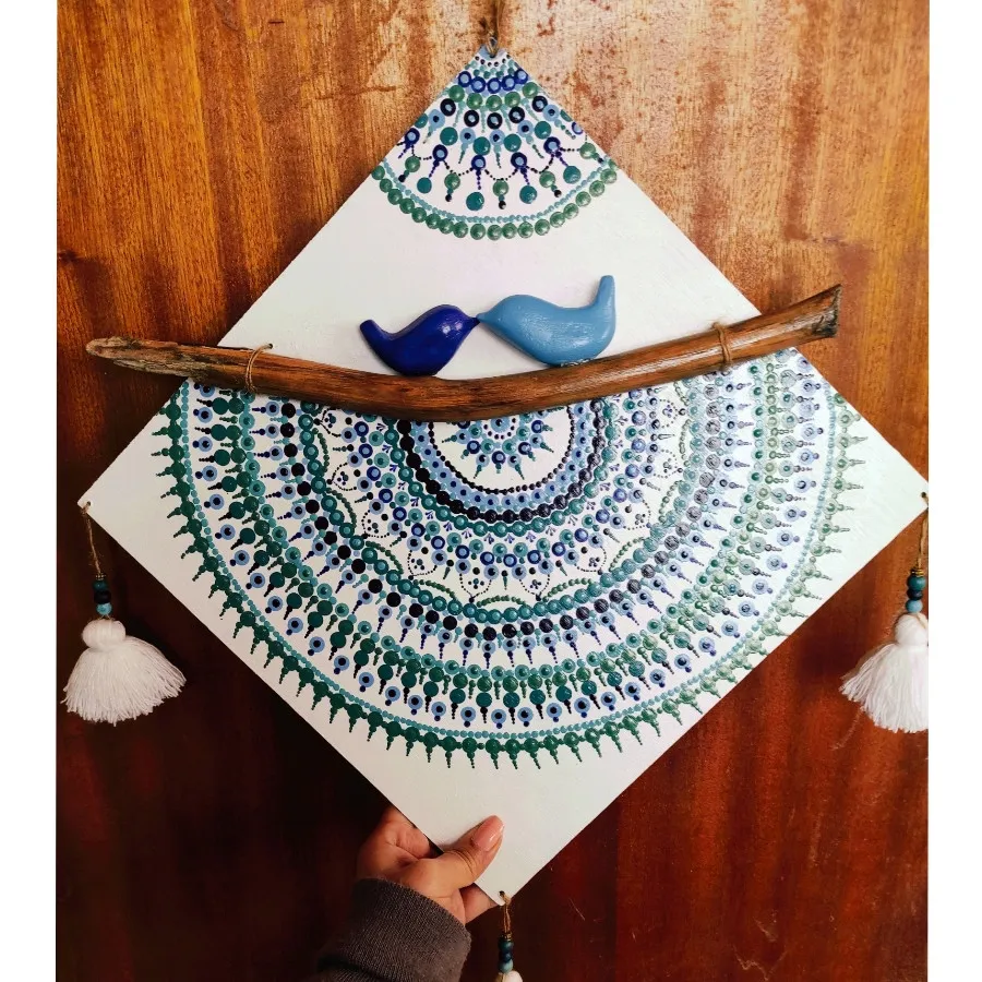 دیوارکوب چوبی