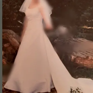 لباس عروس ساتن آمریکایی
