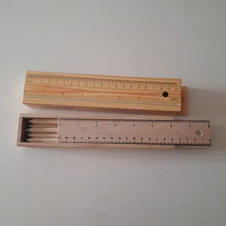 مدادرنگی با جعبه چوبی