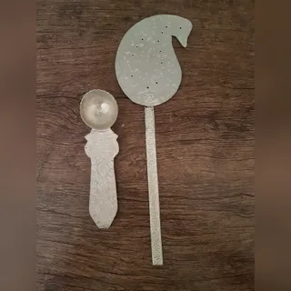 کف گیر و ملاقه مسی