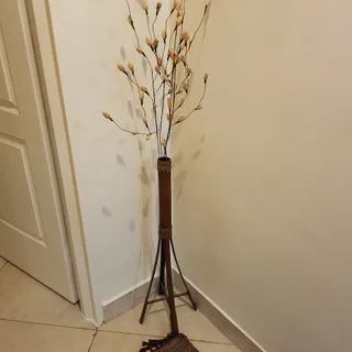 گلدان چوب بامبو
