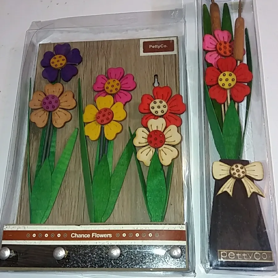 ست گلدان و جاکلیدی