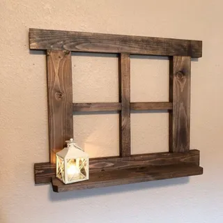 شلف پنجره ای چوبی