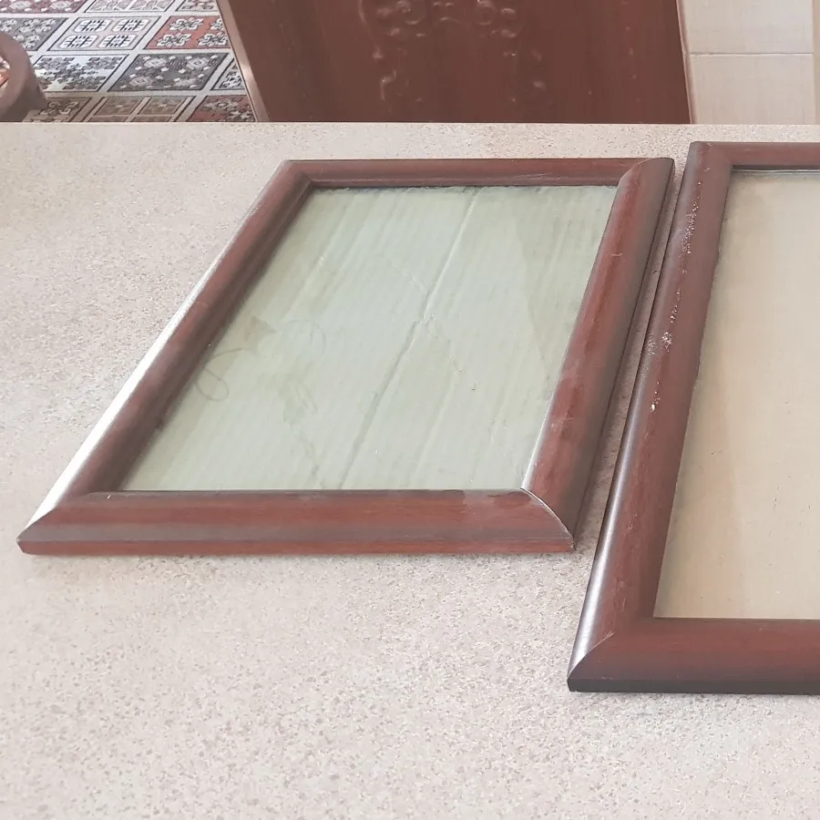 2 عدد قاب چوبی