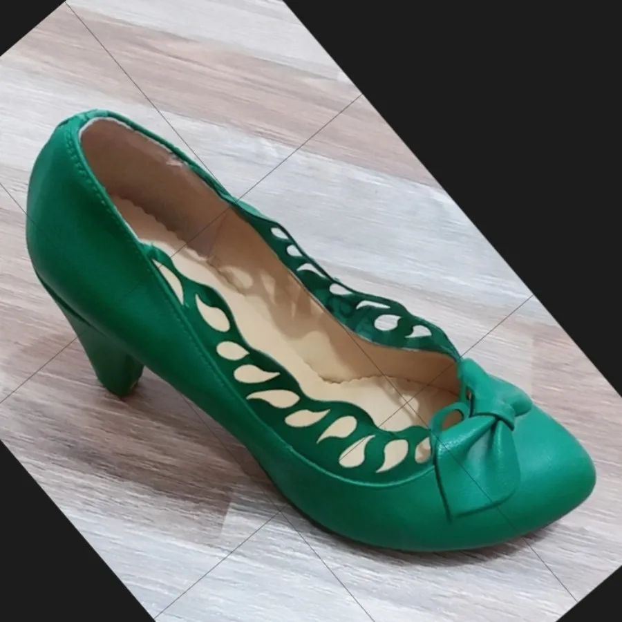 کفش مجلسی سبز خوشرنگ