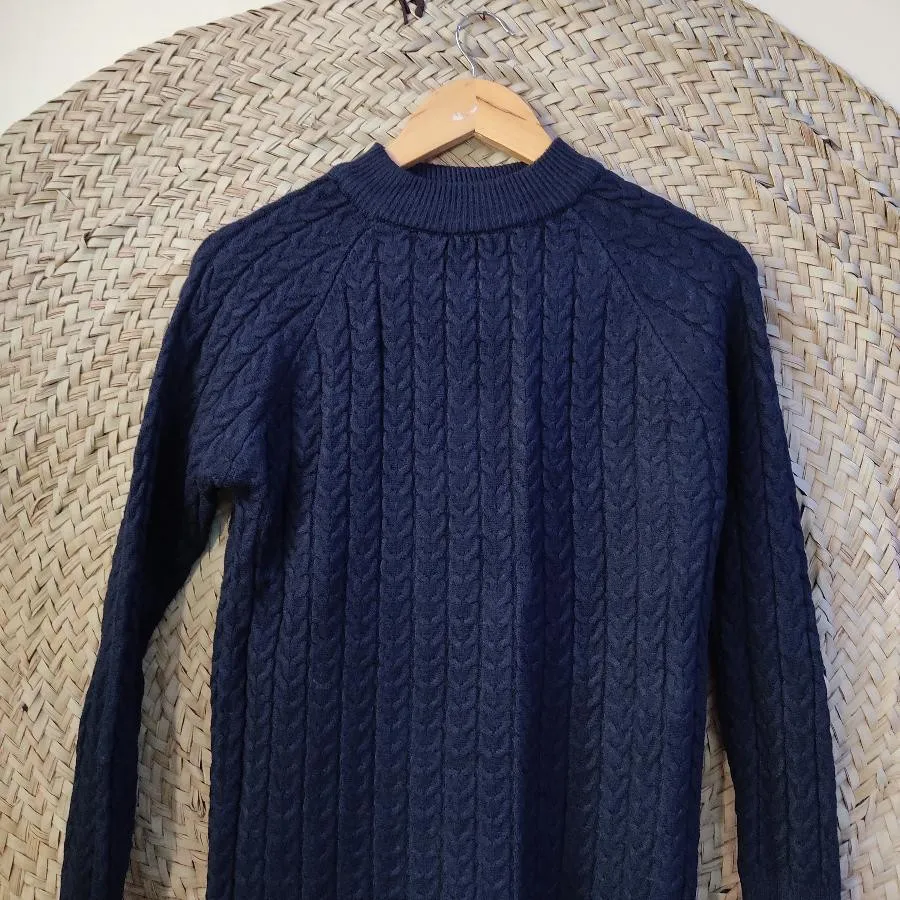 بافت یقه اسکی بلند