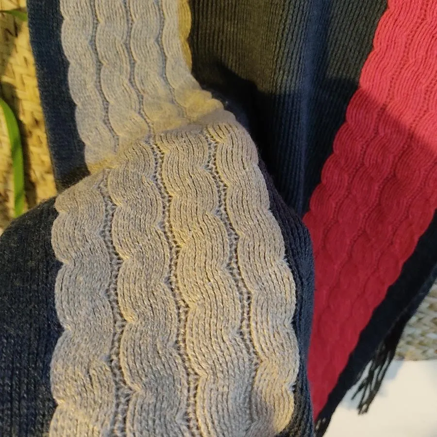 شال 3رنگ بافت