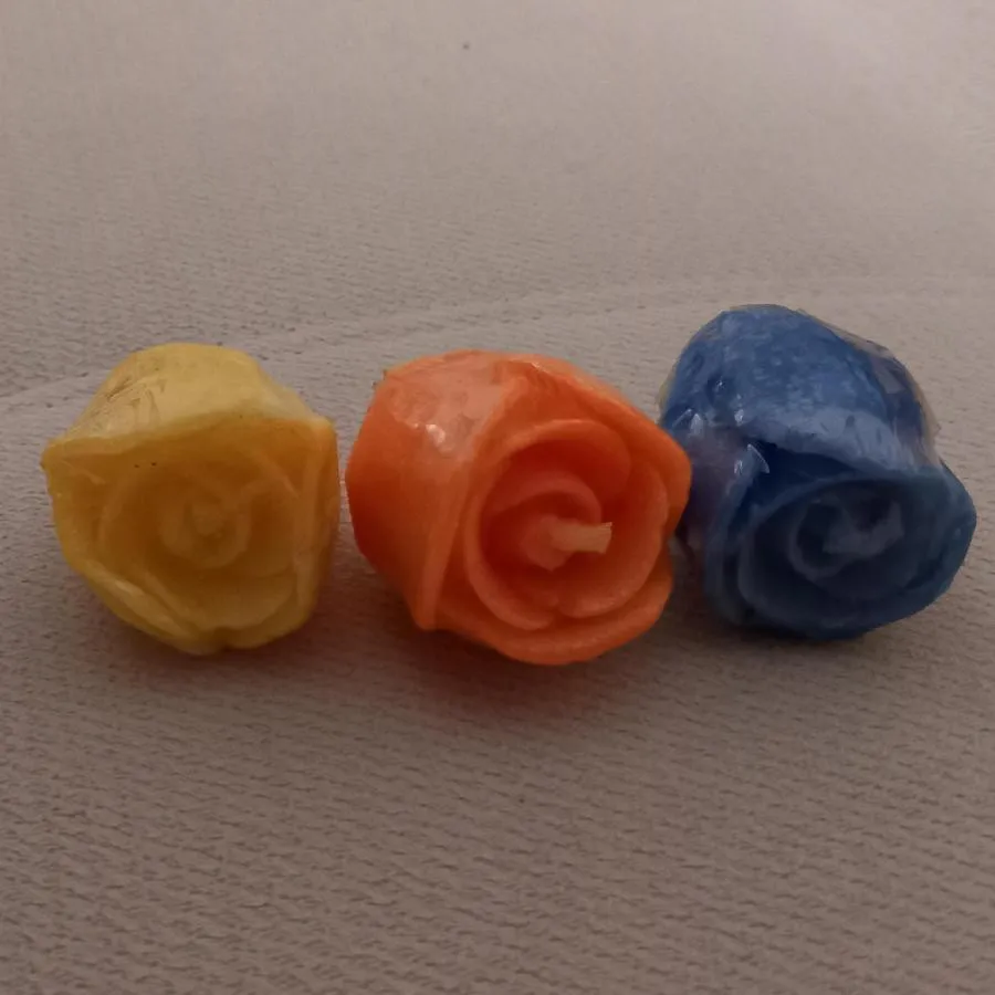 شمع گل رز