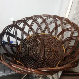سبد حصیری قدیمی