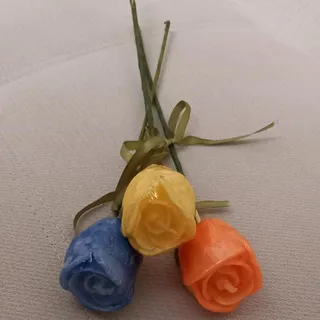 شمع گل رز
