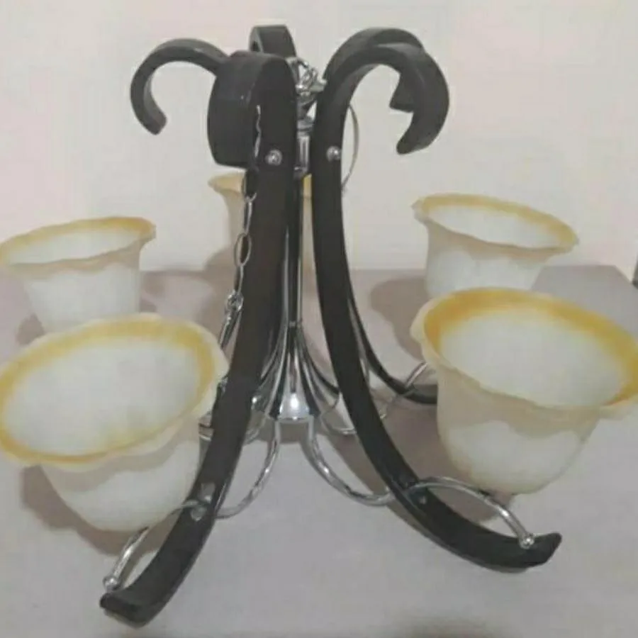 یک جفت لوستر 5شاخه