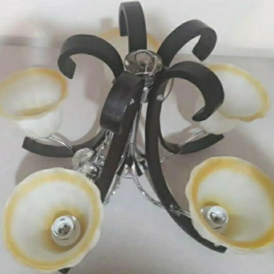 یک جفت لوستر 5شاخه