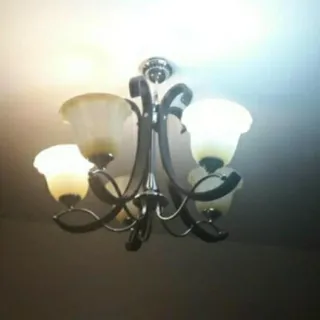 یک جفت لوستر 5شاخه