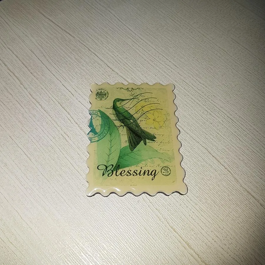 مگنت یخچالی با طرح تمبر