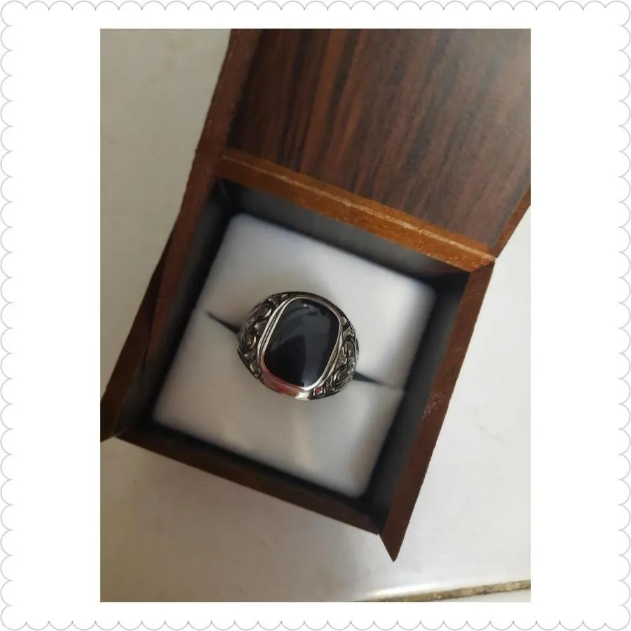 انگشتر نقره مردانه