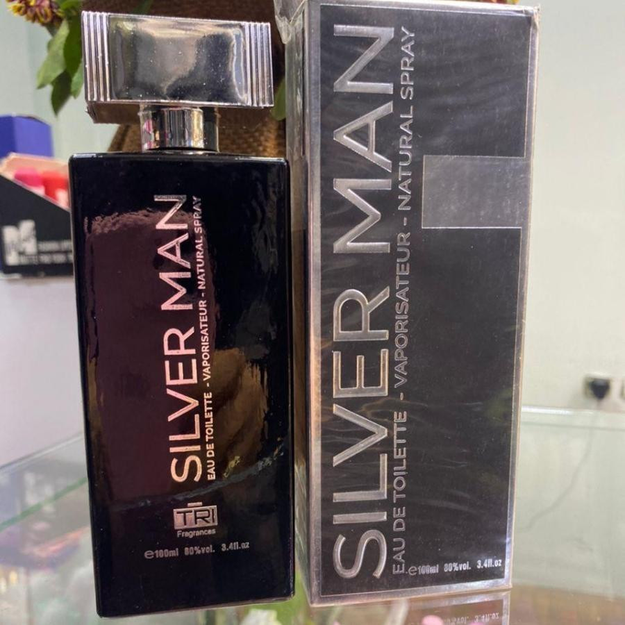 silver man eau de toilette 100ml