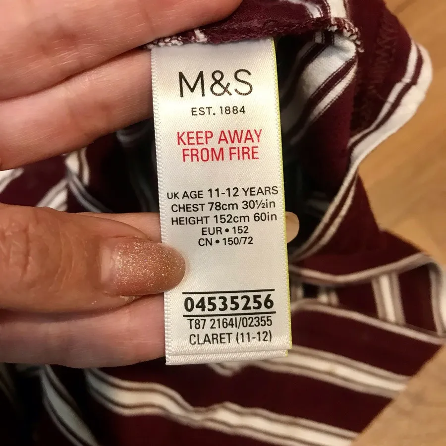 بلوز پسرانه marks&spencer