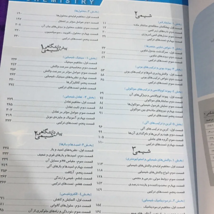 شیمی جامع جلد 1و2