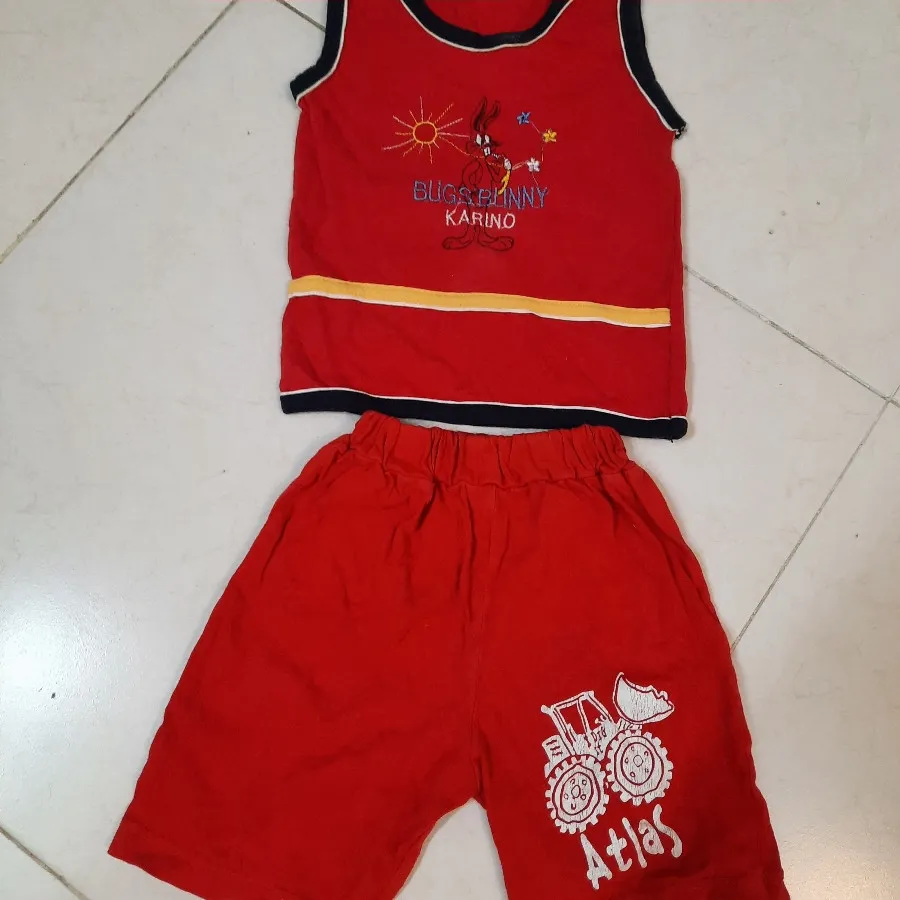 تاپ شلوارک پسرانه