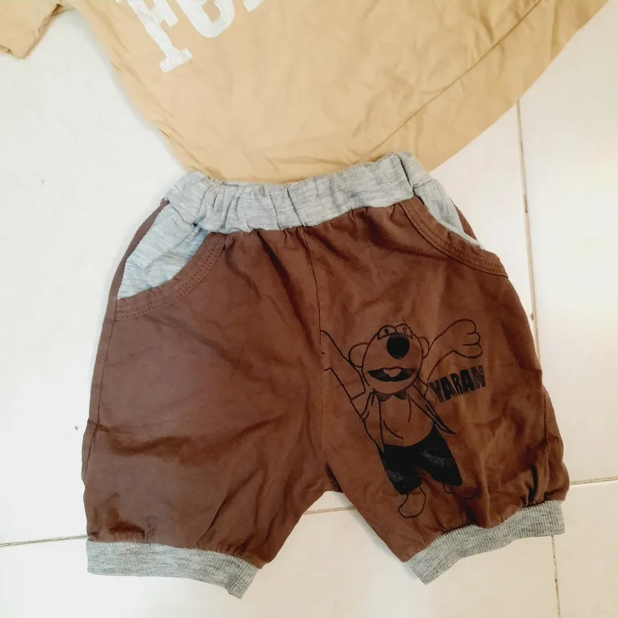 تیشرت و شلوارک پسرانه