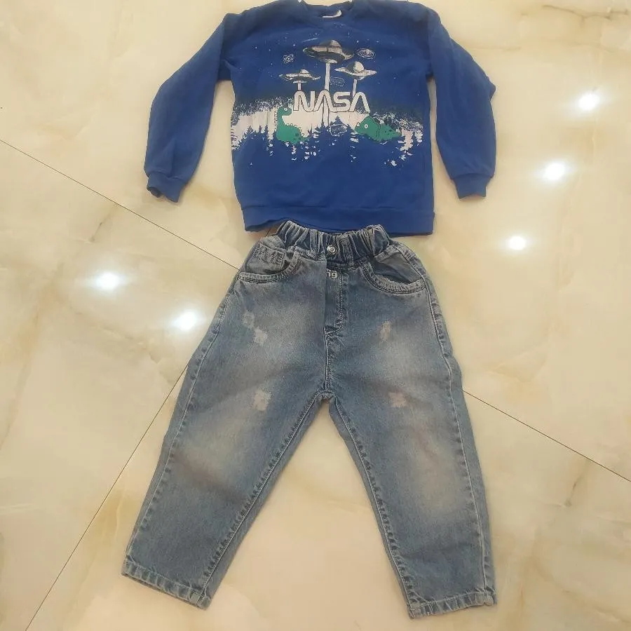 شلوار جین مام استایل