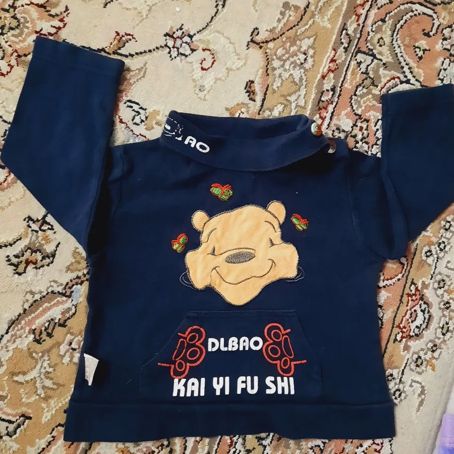 بلوز دورس یقه اسکی پسرانه