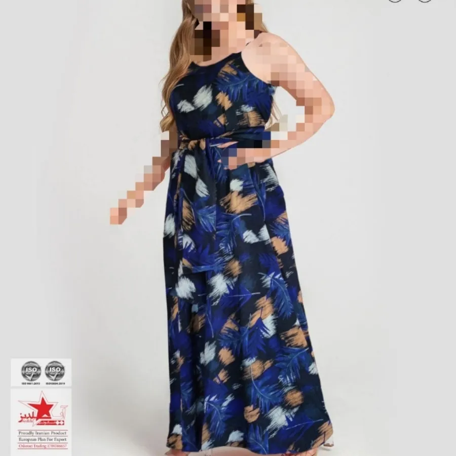 پیراهن ساحلی سایز بزرگ