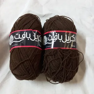 کاموا قهوه ای 2 عدد