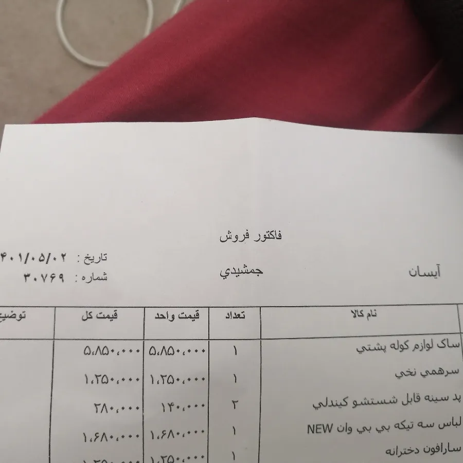 کوله چیکو وارداتی اصل