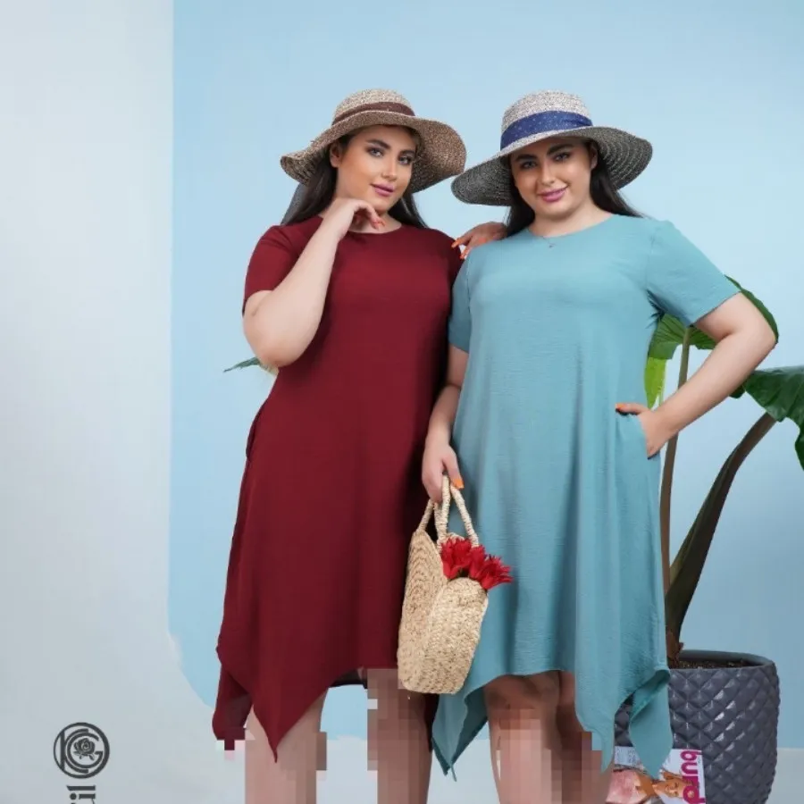 پیراهن راحتی سایز بزرگ