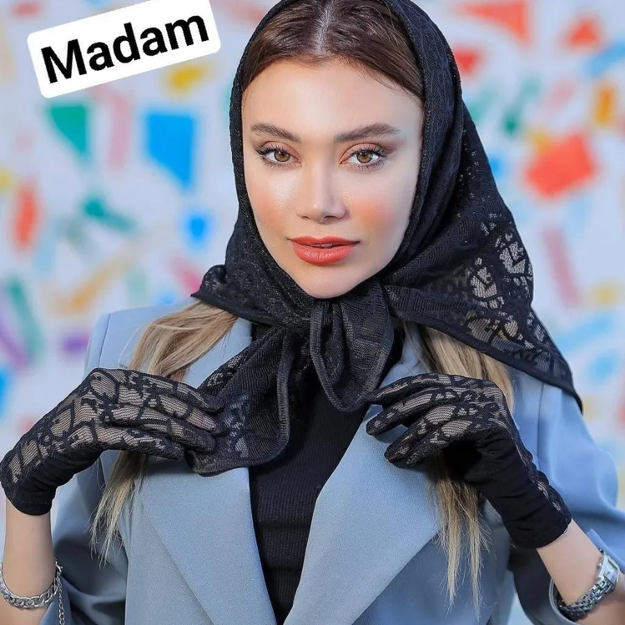 ست روسری و دستکش