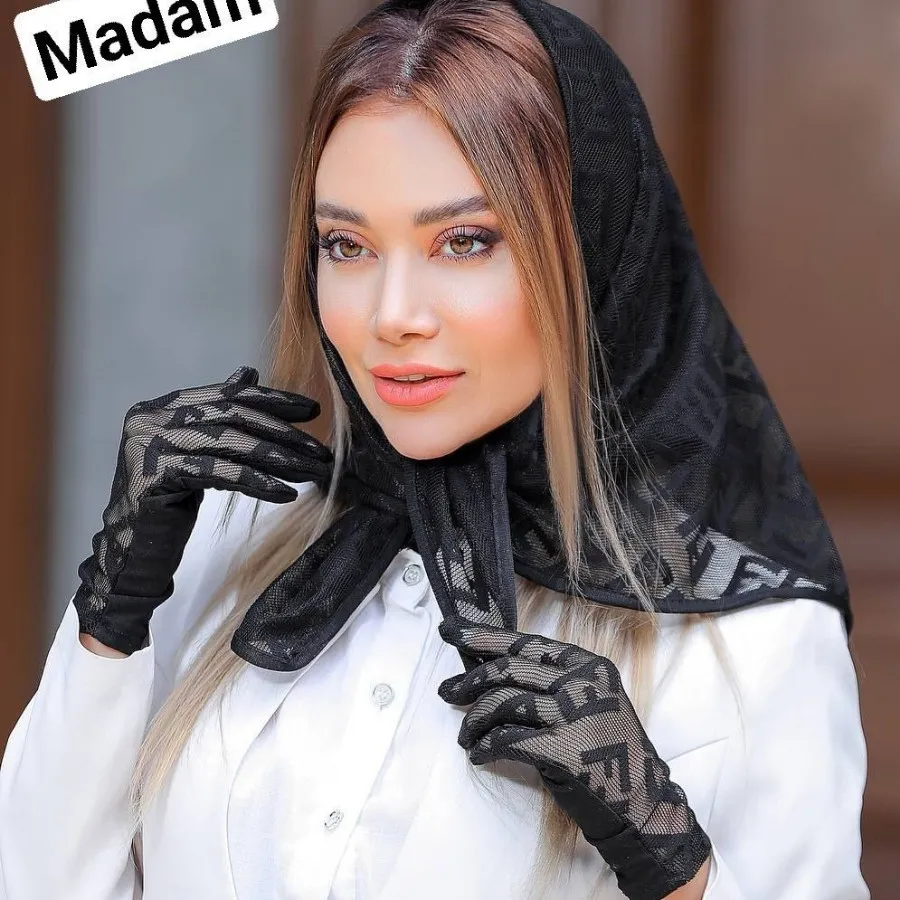 ست روسری و دستکش