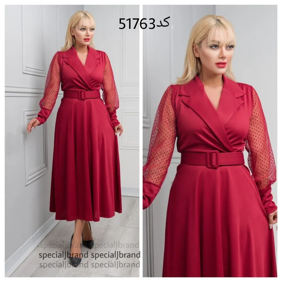 پیراهن مجلسی گل یخ