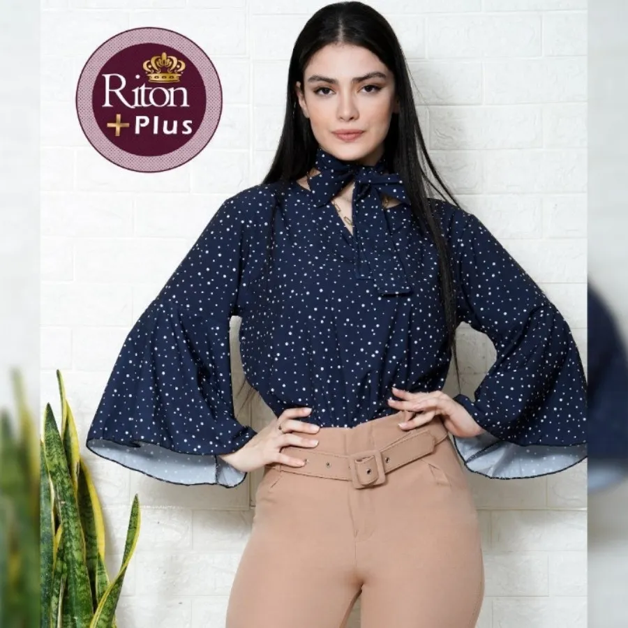 شومیز خالدار