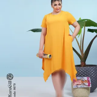 پیراهن راحتی سایز بزرگ